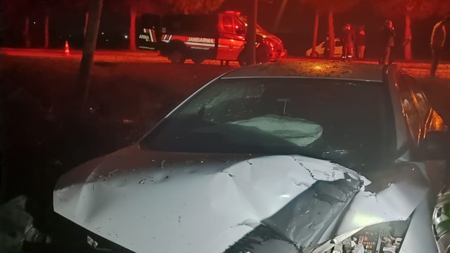 Susurluk'ta trafik kazası: 1 yaralı