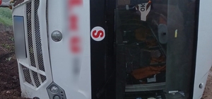 Bandırma'da okul servisi kaza yaptı 8 öğrenci hastaneye kaldırıldı