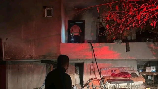 Arsuz'da müstakil ev yandı