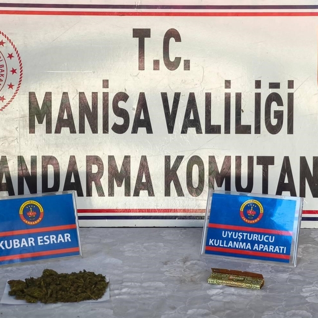 Manisa'da uyuşturucu operasyonu