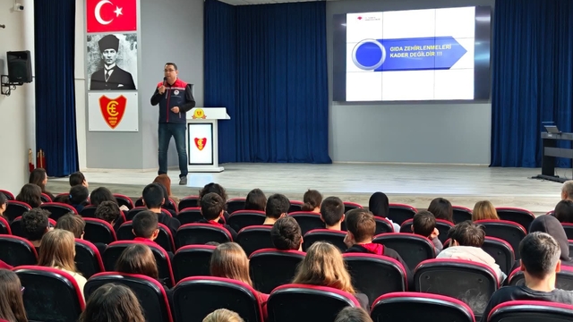 Edirne'de öğrencilere gıda güvenliği eğitimi verildi