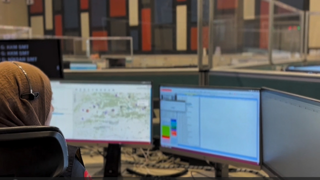 Boğazına cisim kaçan bebeğin hayatını 112 sağlık personeli kurtardı