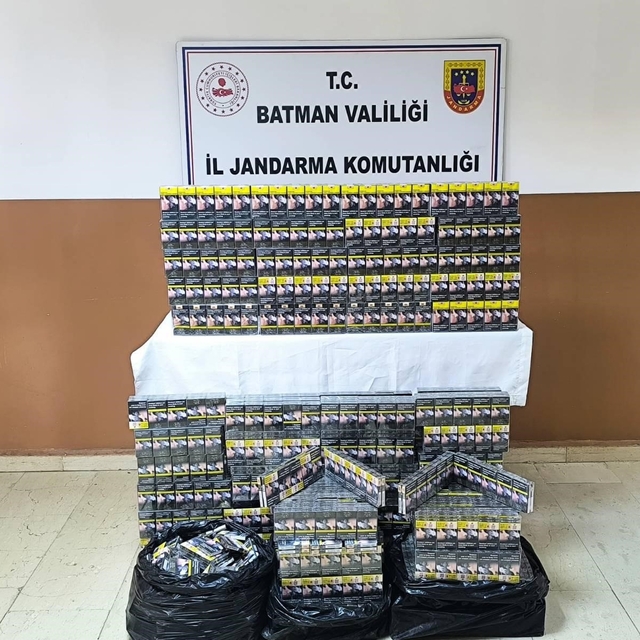 Batman'da kaçakçılık operasyonu
