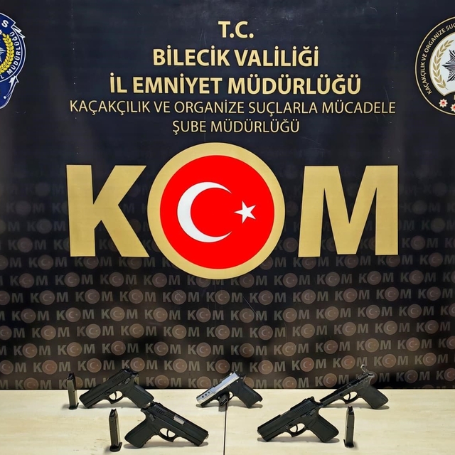 Bilecik'te kaçak silah operasyonu: 1 şüpheli tutuklandı