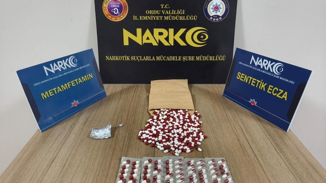 Ordu'da uyuşturucu operasyonlarında 1 tutuklamala