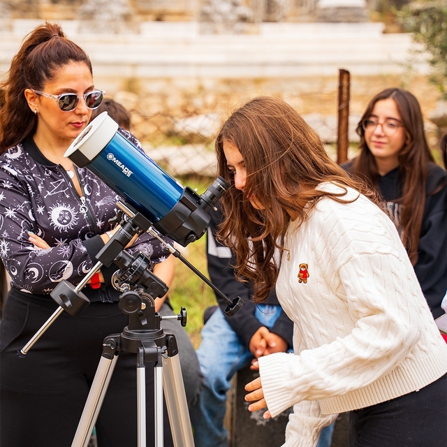 Milas Euromos'ta Türkiye'nin ilk antik astronomi buluşması