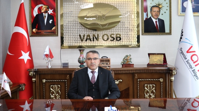 Van OSB Başkanı Memet Aslan: "Yeni kalkınma seferberliği Van'dan başlatılmalıdır"