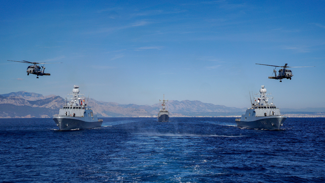 Doğu Akdeniz'deki tatbikatta 'barış ve istikrar' vurgusu