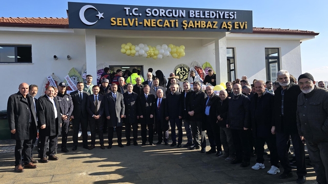 Sorgun'da ikinci aşevi hizmete açıldı