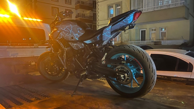 Çubuk'ta 11 aydaki denetimlerde 195 motosiklet trafikten men edildi