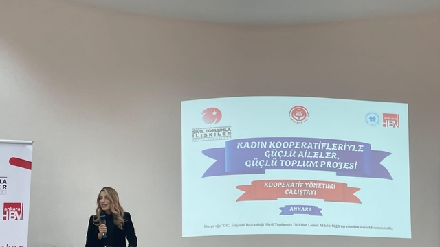 Ankara Hacı Bayram Veli Üniversitesinde "Kooperatif Yönetimi Çalıştayı" düzenlendi