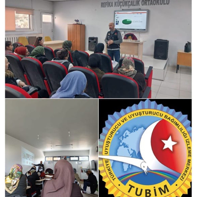 Kayseri'de 67 anneye uyuşturucu bilgilendirilmesi