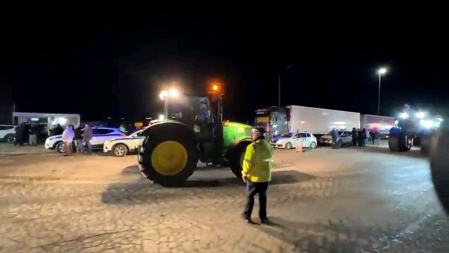 Yunanistan'daki çiftçi eylemi İpsala Sınır Kapısı'nı kapattı