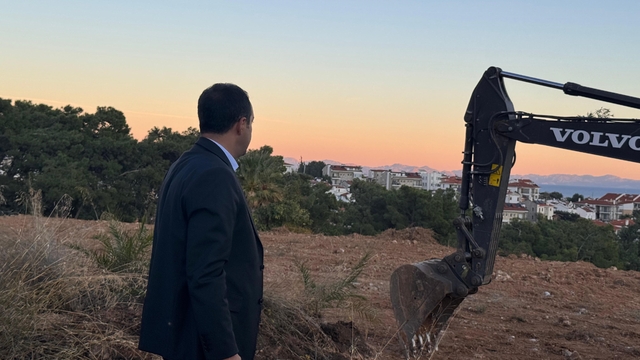 Datça'ya yeni hükümet konağı için inşaat başladı