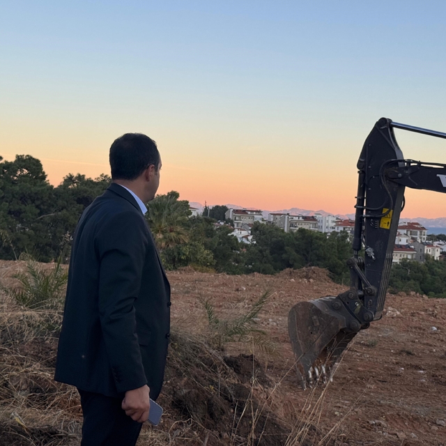 Datça'ya yeni hükümet konağı için inşaat başladı