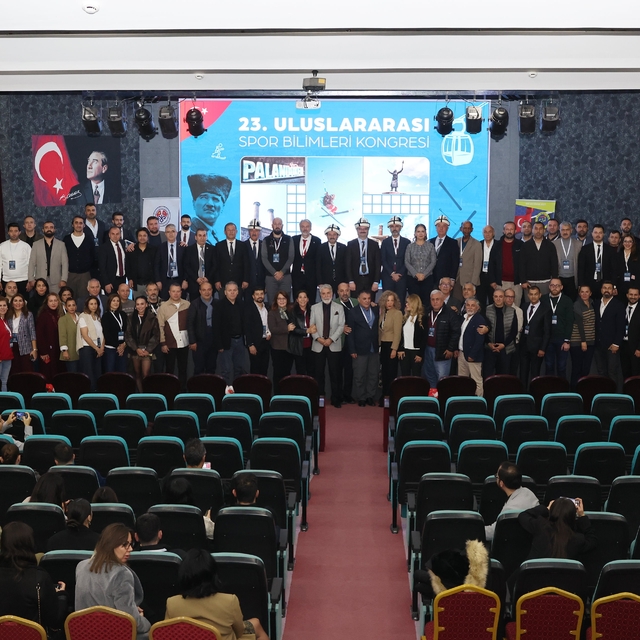 Uluslararası spor bilimleri kongresi Erzurum'da yapılıyor