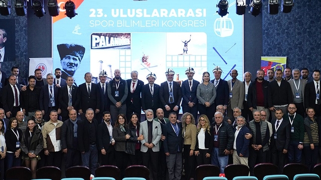 23. Uluslararası Spor Bilimleri Kongresi Erzurum'da başladı