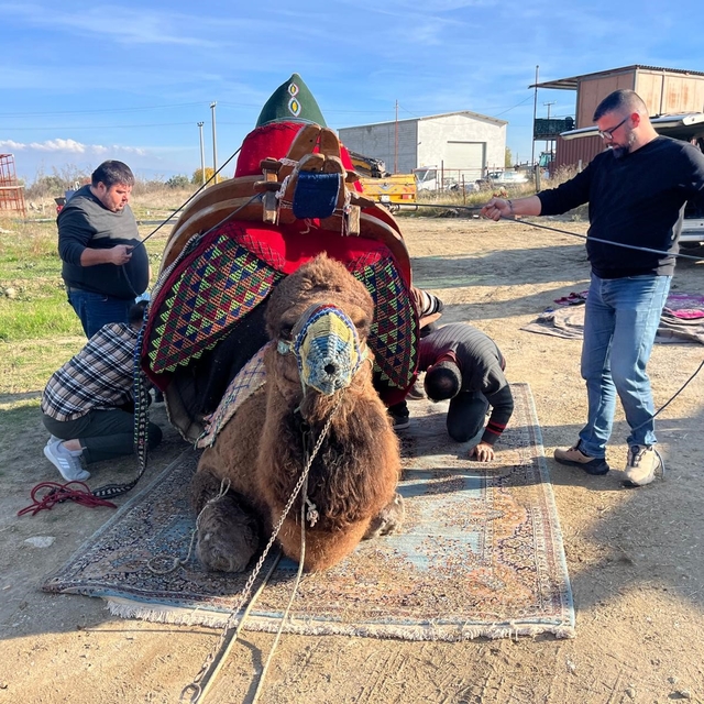 Şampiyon devenin havudu dualarla takıldı