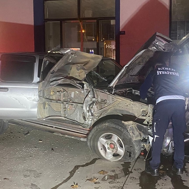 Aydın'da trafik kazası: 2 yaralı