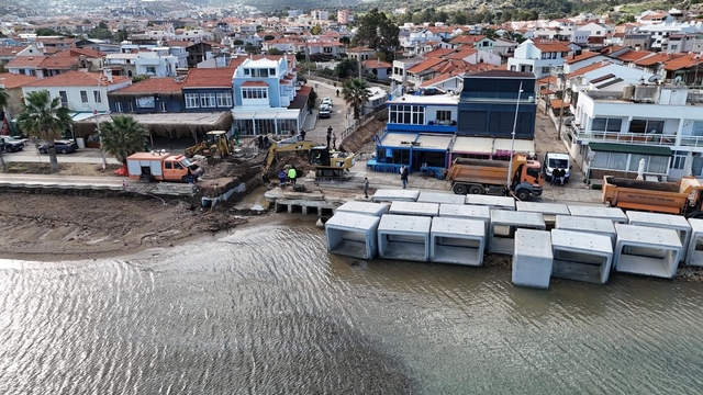Foça'da sel ve taşkın felaketine gecikmeli tedbir