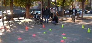 Siirt'te engelli bireyleri anlamak için 'empati parkuru' kuruldu