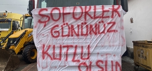 Bilecik'te ilginç bir Dünya Şoförler Günü kutlaması