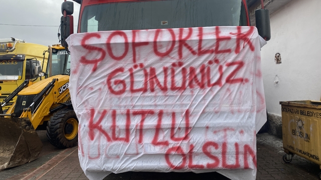 Bilecik'te ilginç bir Dünya Şoförler Günü kutlaması