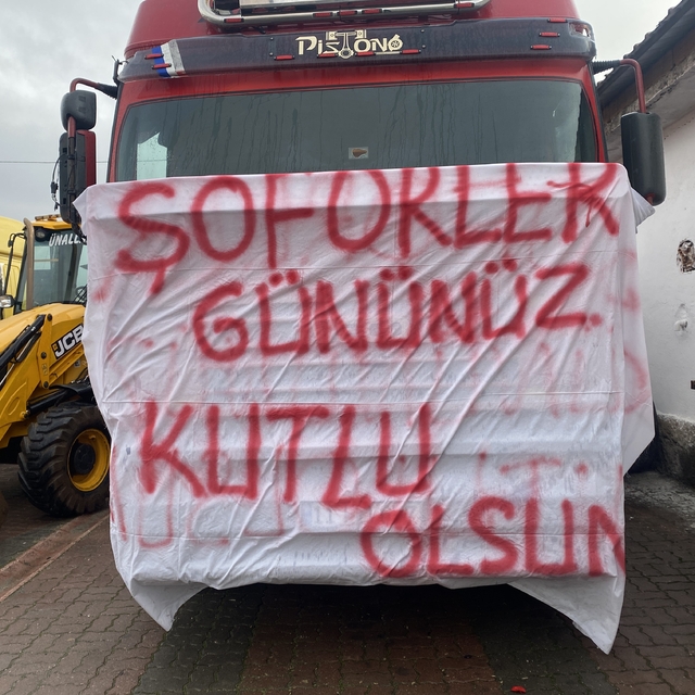 Bilecik'te ilginç bir Dünya Şoförler Günü kutlaması