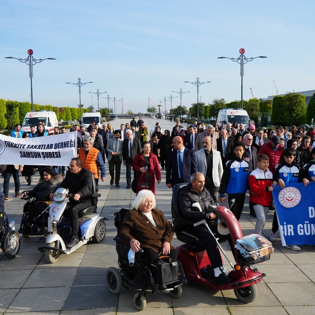 Samsun'da 9 bin 115 engelli, evde bakım hizmeti alıyor
3 Aralık Dünya Engel...