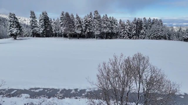 Uludağ'da kar kalınlığı 6 santimetreye geriledi