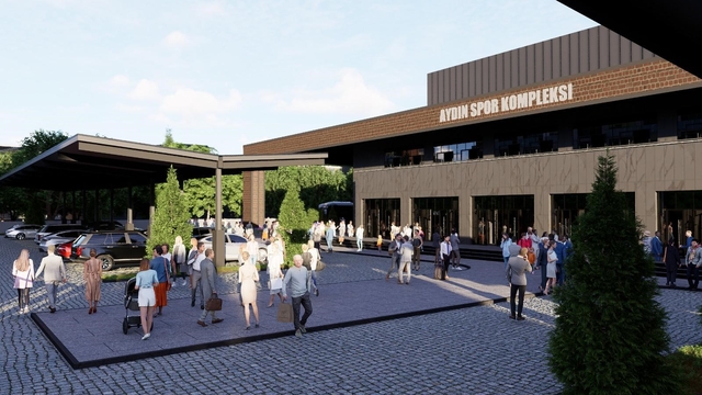 Efeler'e 4 bin kişilik spor salonu