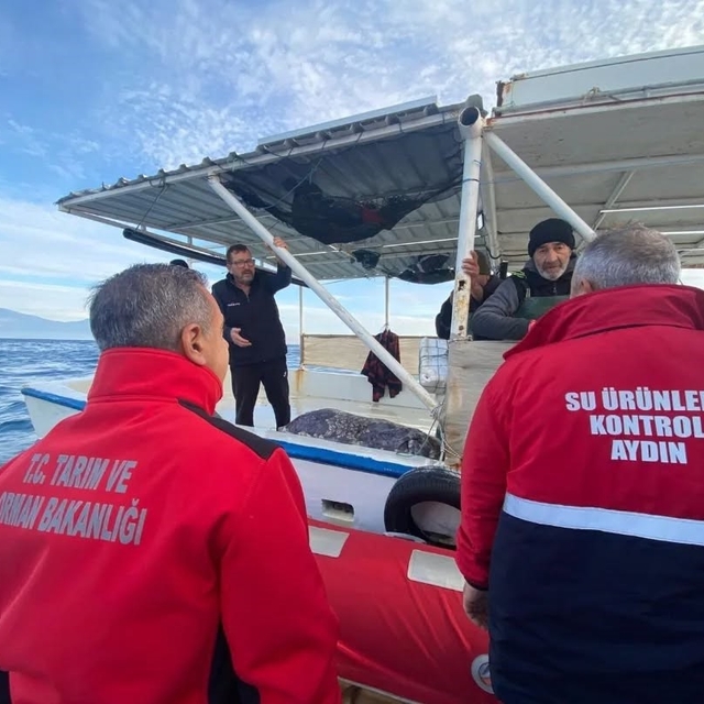 Aydın'da su ürünleri denetimleri aralıksız sürüyor