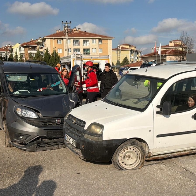 Eskişehir'de yaralanmalı trafik kazası tatbikatı
