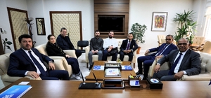 SUBÜ ve Maritanya arasında akademik iş birliği sağlanacak