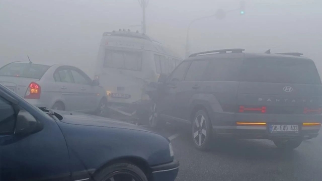Iğdır'da yoğun sis kazaya neden oldu
