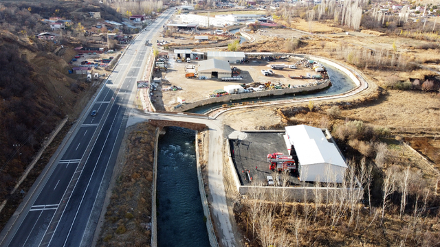 Darende İtfaiyesi yeni binasına taşındı