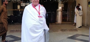 Umre ziyaretinde ölen kişi Arabistan'da toprağa verildi, cenaze namazı Türk...