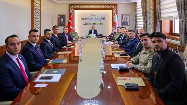 Bayburt'ta güvenlik ve asayiş tedbirleri masaya yatırıldı
