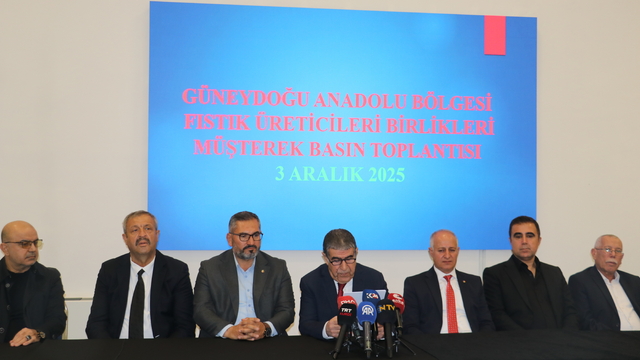 Diyarbakır'da toplanan üreticiler: Fıstık stratejik ürün kapsamına alınsın