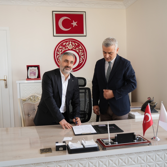 Kızılay Muş İl Başkanlığında devir teslim töreni