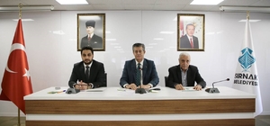 Şırnak Belediyesinde 2025 yılının son meclis toplantısı yapıldı