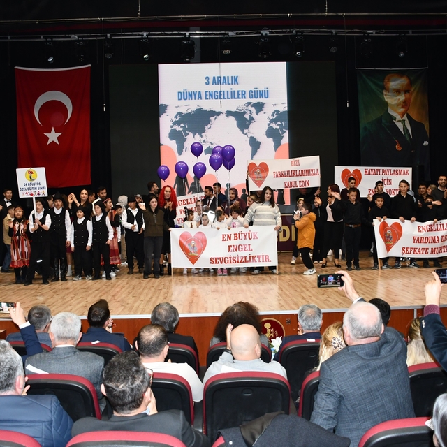 Akşehir'de 3 Aralık Engelliler Günü etkinlikleri