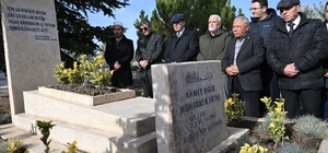 Kırşehir'de Muharrem Ertaş kabri Başında Anıldı