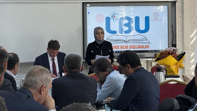 Beyşehir'de proje okul müdürlerinin katılımıyla toplantı gerçekleştirildi