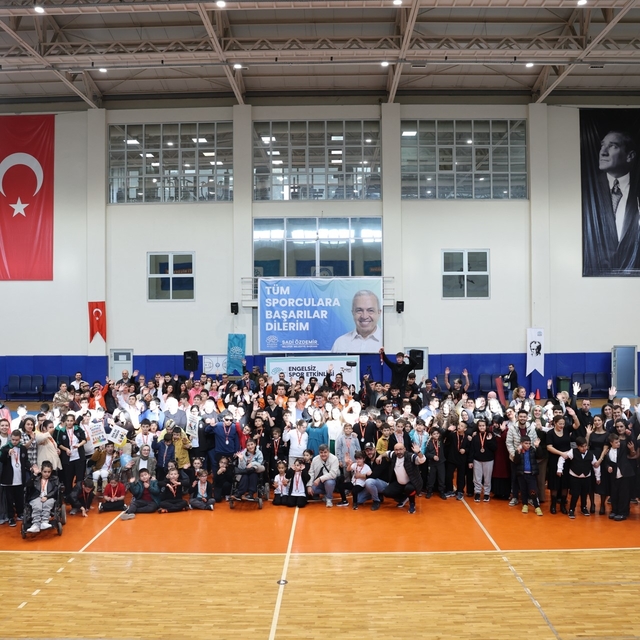 Nilüfer'de engeller sporla aşıldı