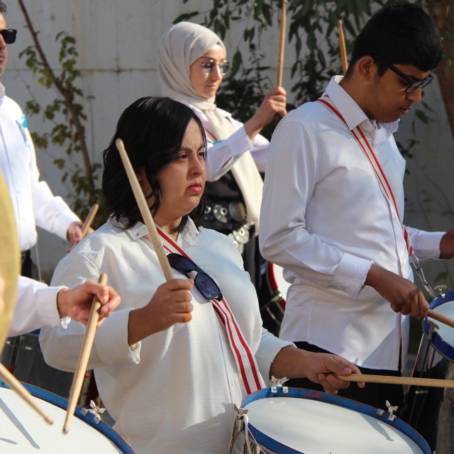 Engelliler hem eğlendi hem eğlendirdi