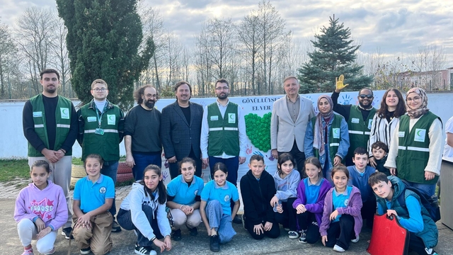 Terme'de öğrenciler "Benim Kulübüm Yeşilay" projesiyle bilgilendirildi