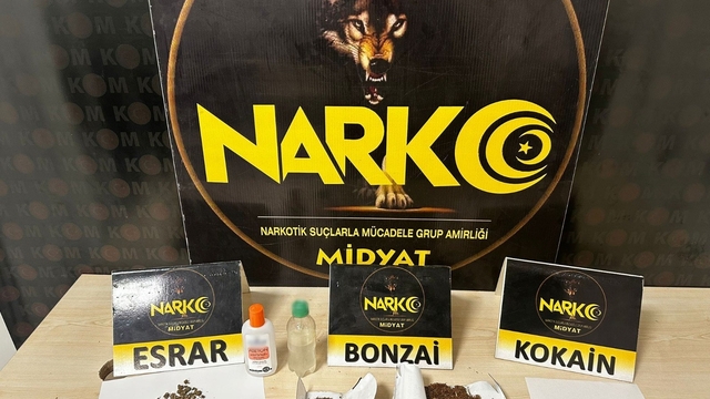 Mardin'de uyuşturucu operasyonu: 3 şüpheli yakalandı