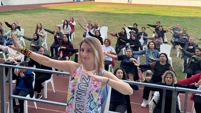 Tarsus'ta Dünya Engelliler Günü için engelsiz zumba etkinliği düzenlendi