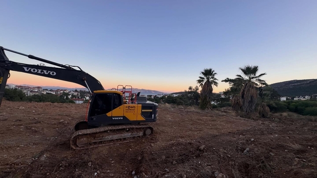 Datça'da yeni hükümet konağının inşaat çalışmalarına başladı